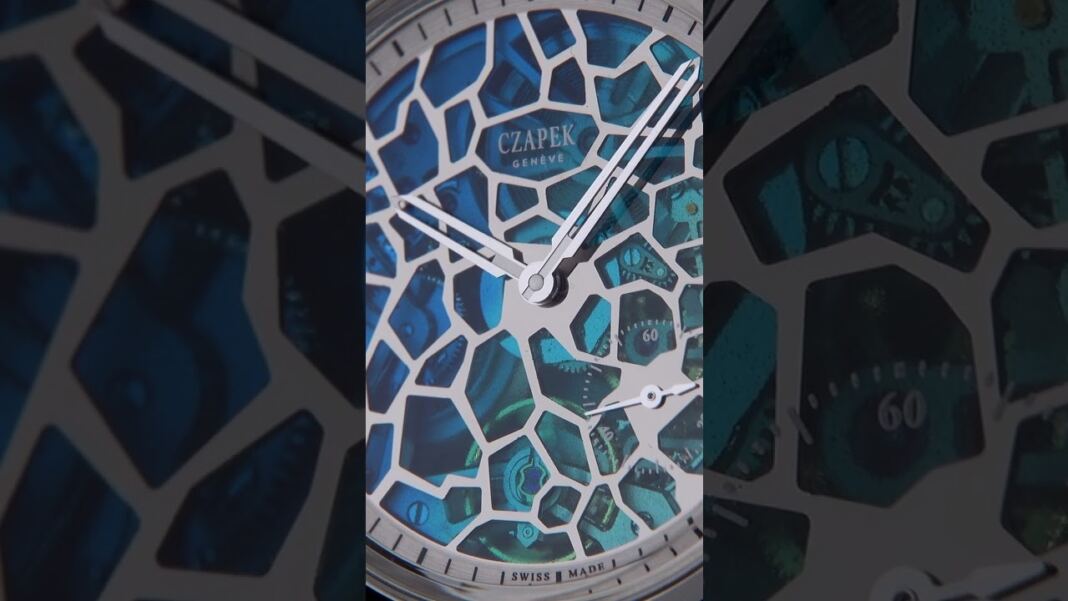 Discover the Elegance of CZAPEK Antarctique Plique-Ã -Jour Polar Blue