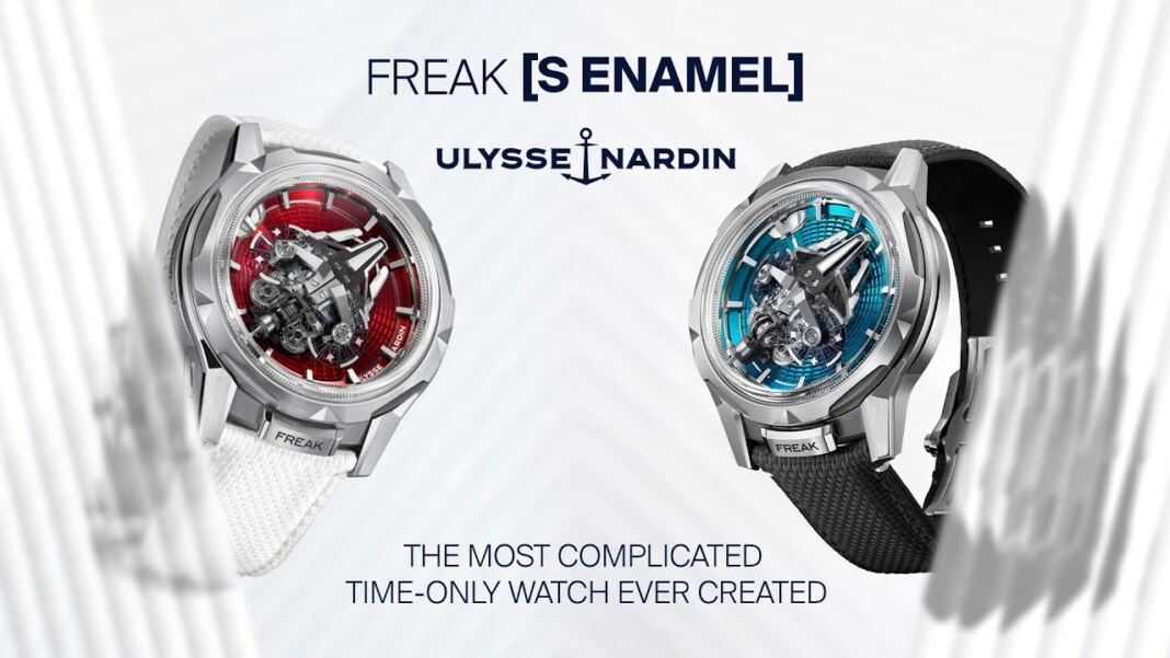 Ulysse Nardin Freak [S Enamel]: The Red and Blue Editions