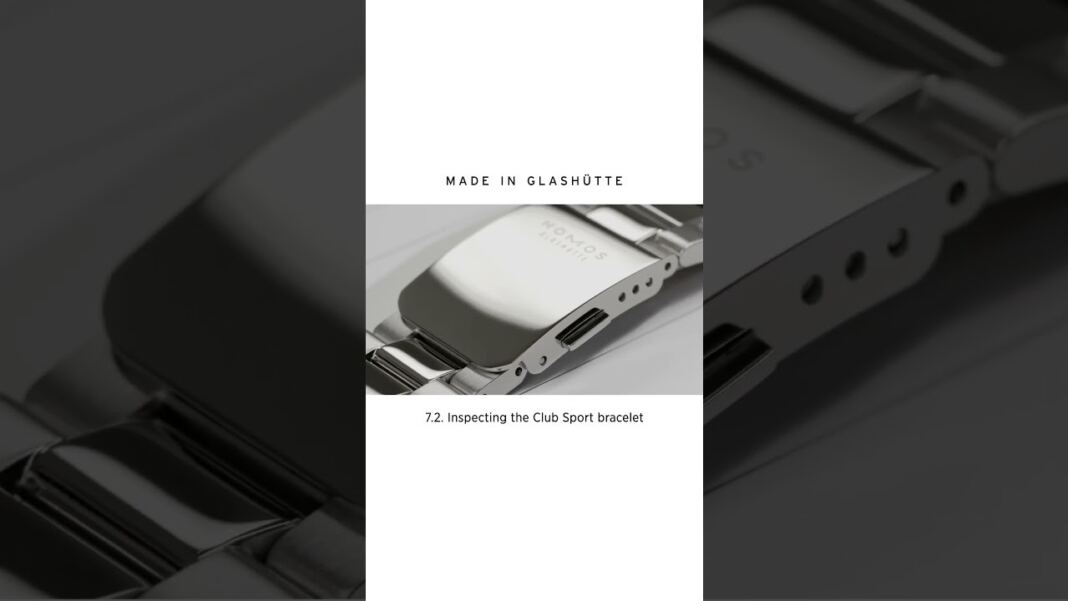 Discovering the Perfect NOMOS GLASHÜTTE Watch Bracelet