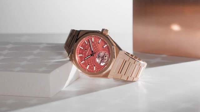 Elegant Zenith Defy Skyline Tourbillon In Rose Gold