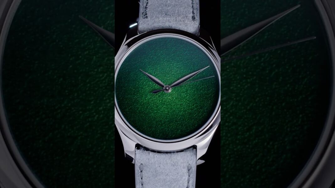 Endeavour Centre Seconds Concept Lime Green Enamel By H Moser And Cie