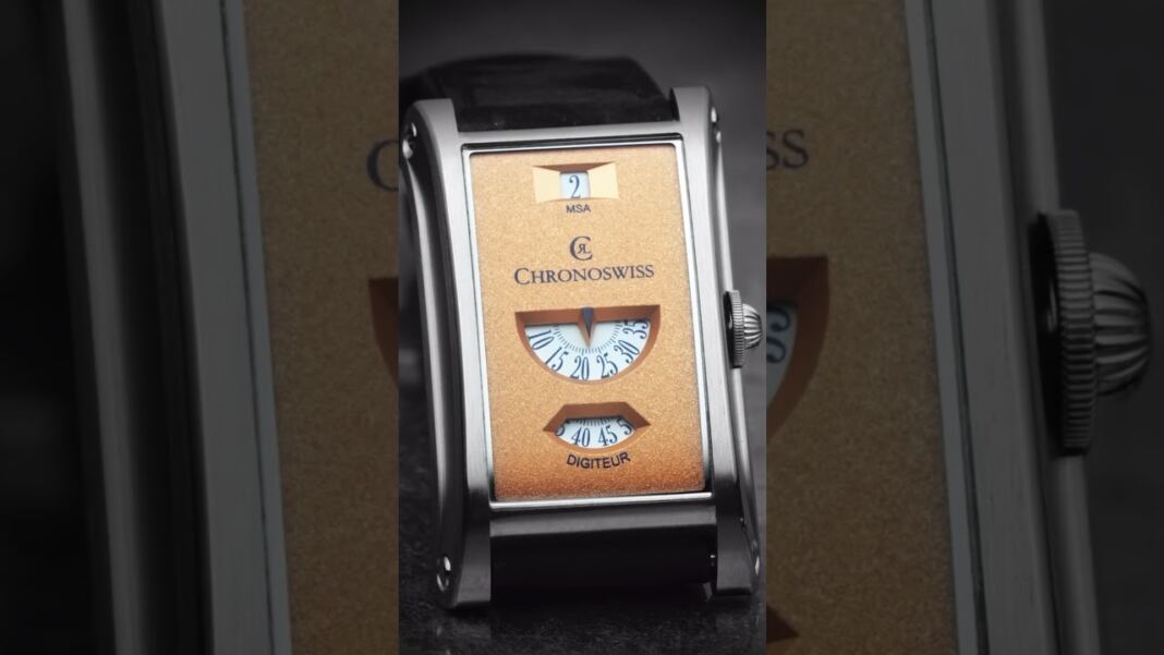 Experience the Chronoswiss Neo Digiteur with Its Unique Digital Display