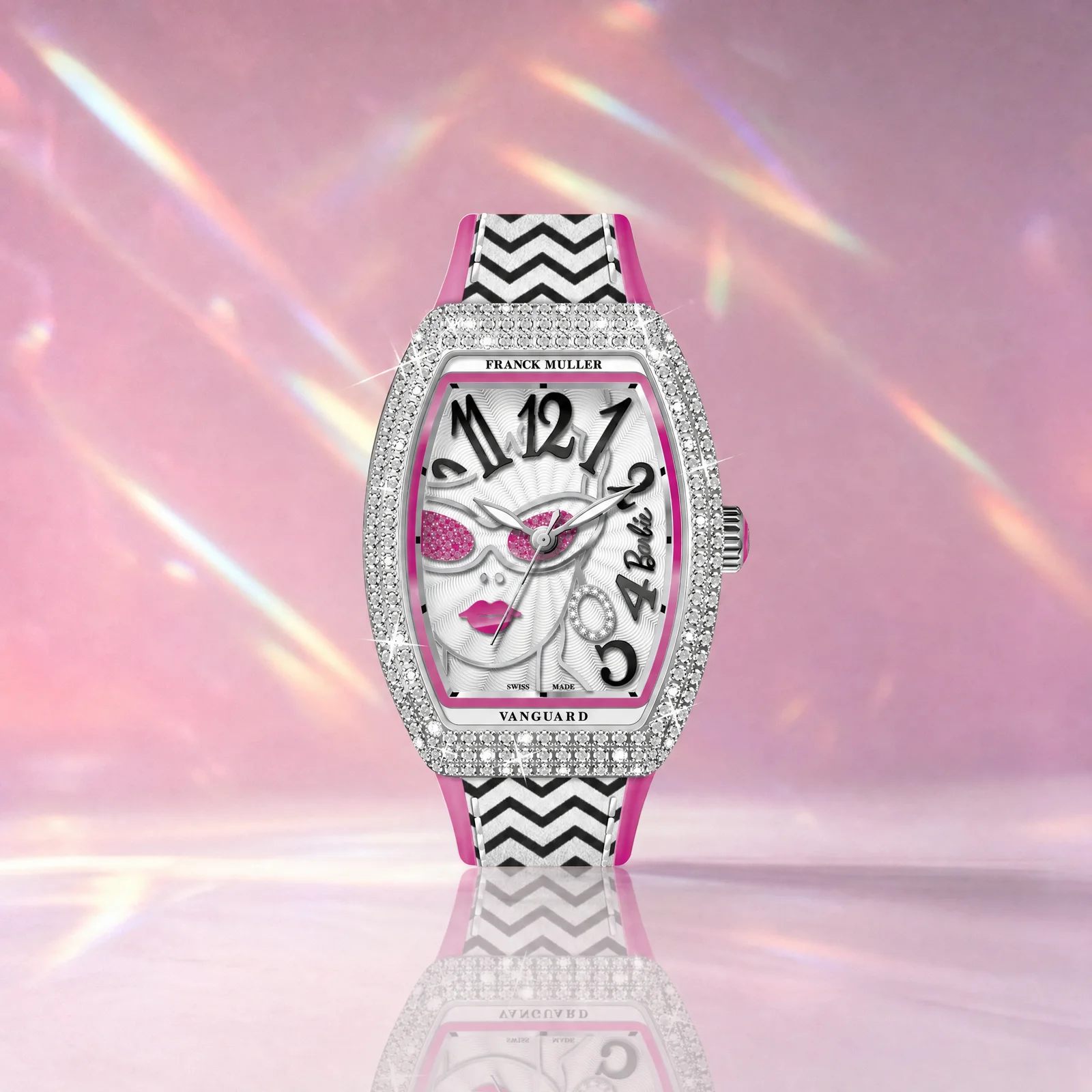 Franck Muller Barbie Vintage Diamond Watch