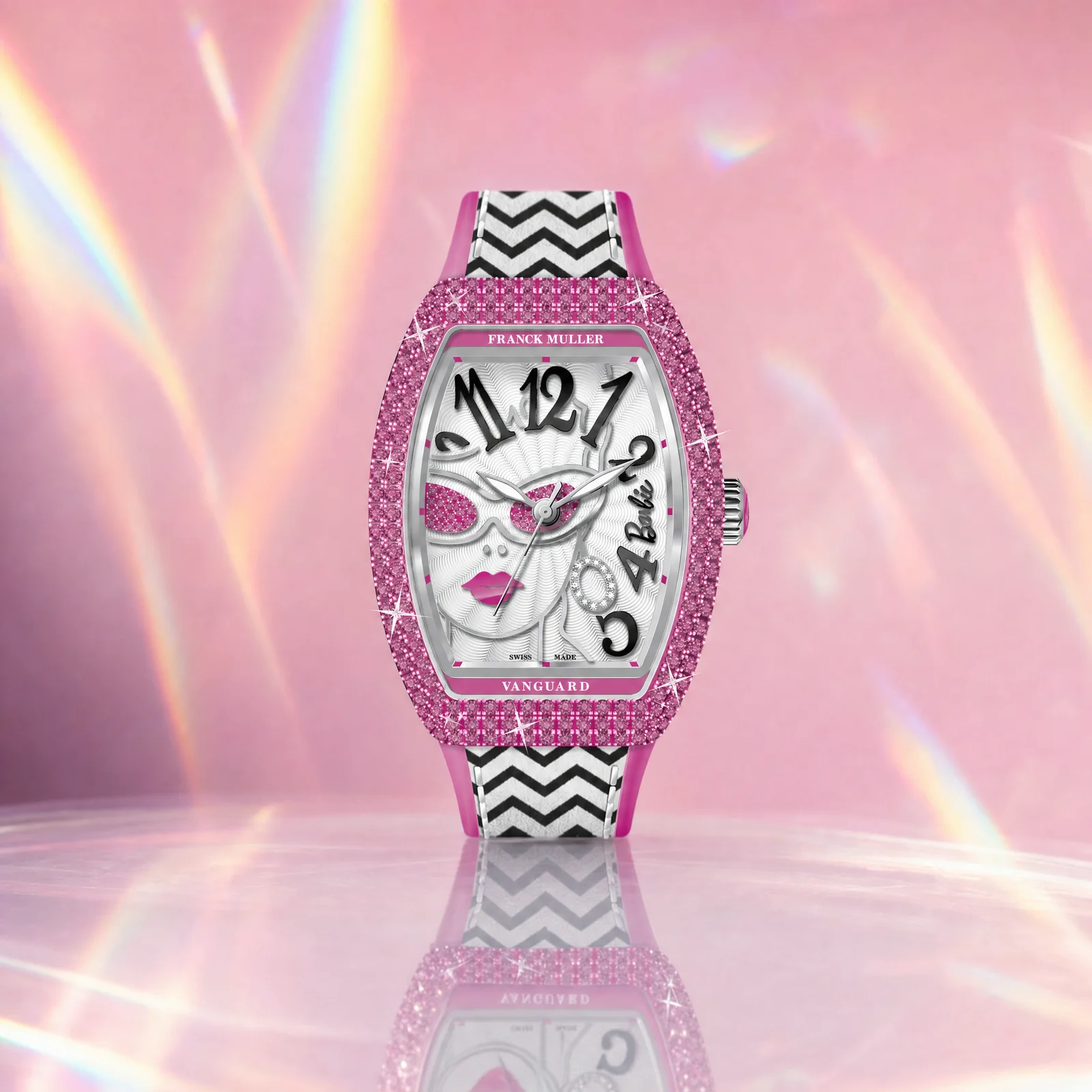 Franck Muller Barbie Vintage Sapphire Watch