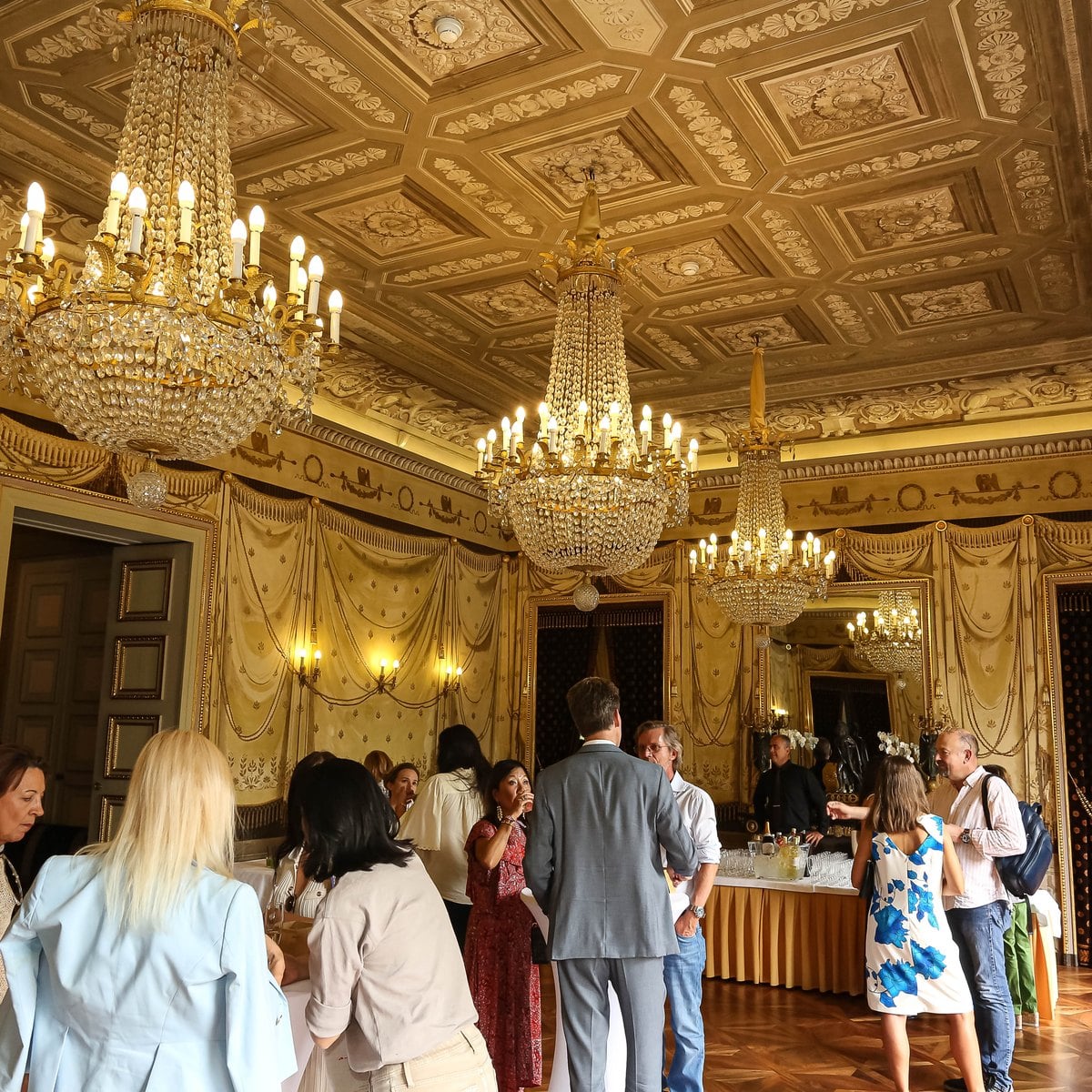 The Palais Eynard ballroom in Geneva during Geneva Watch Days 2026