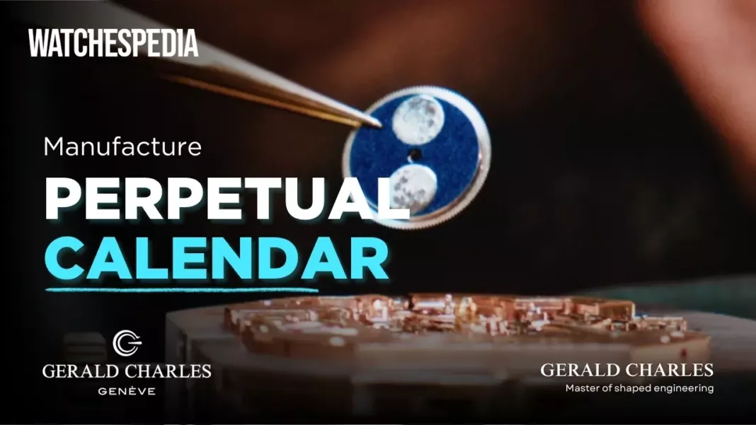 GERALD CHARLES - Masterlink Perpetual Calendar - precision engineered