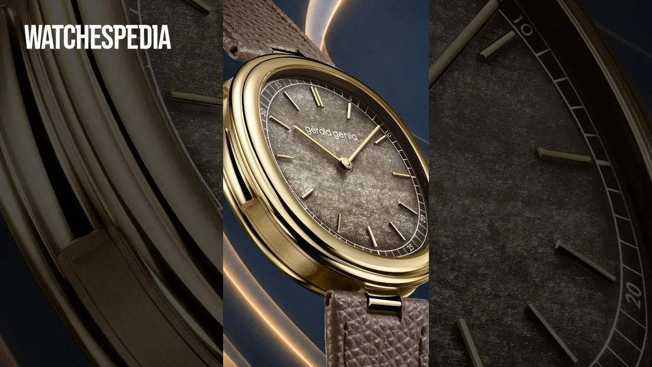 GERALD GENTA - gérald genta Geneva Minute Repeater Golden Obsidian