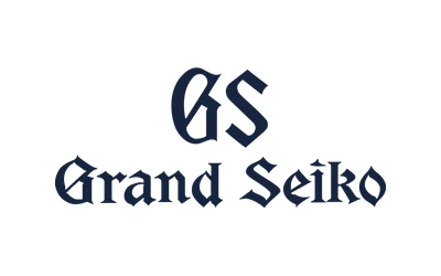 Grand Seiko GS wordmark logo on white background
