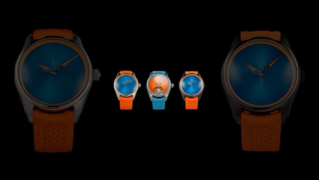 H Moser And Cie Pioneer Centre Seconds Spiced Aqua Vibrant Elegance