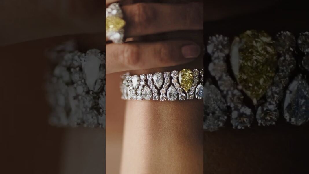 Harry Winston Talk To Me Collection Radiant Yellow Diamond Suite