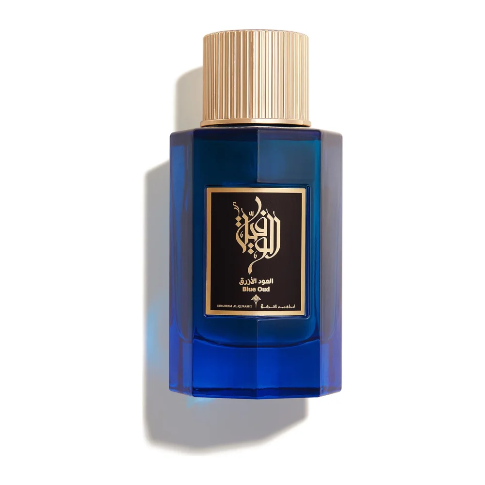 Ibraq Blue Oud perfume bottle