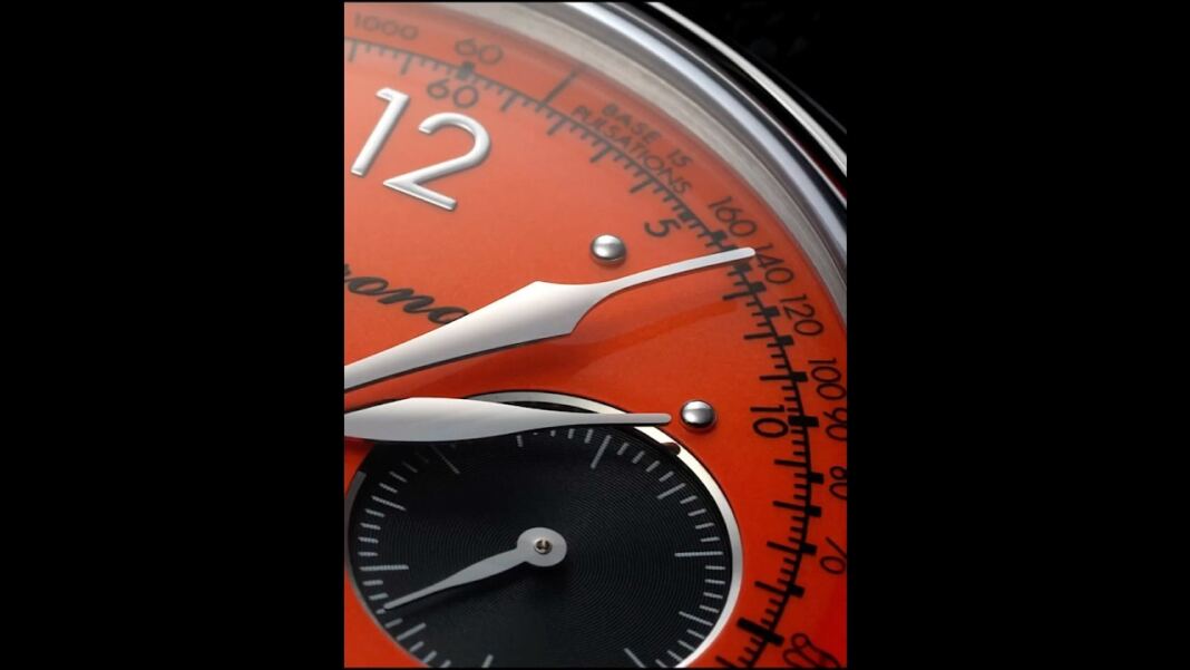 Introducing the Exclusive Kurono Vermilion Chronograph 'SHU:朱'