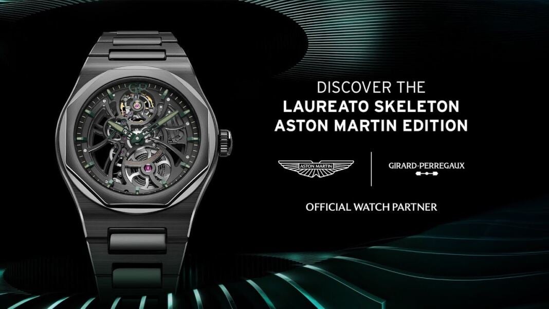 Laureato Skeleton Aston Martin Edition Blends Horology and Performance