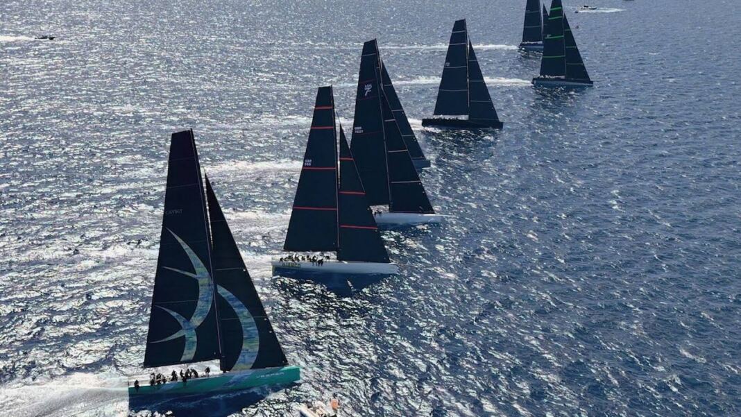 Luxury Yacht Racing At The 2025 Maxi Yacht Rolex Cup Porto Cervo