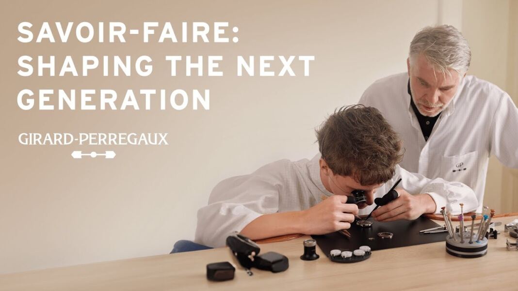 Mastering Engraving at the Girard Perregaux School of Applied Arts