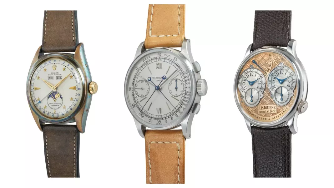 Rolex Ref. 6062 Stelline, Patek Philippe Ref. 1436 in steel and F.P. Journe Chronomètre à Résonance Régence, three highlights of Phillips Geneva Watch Auction XXIV Rolex Ref. 6062 Stelline, Patek Philippe Ref. 1436 in steel and F.P. Journe Chronomètre à Résonance Régence, three highlights of Phillips Geneva Watch Auction XXIV
