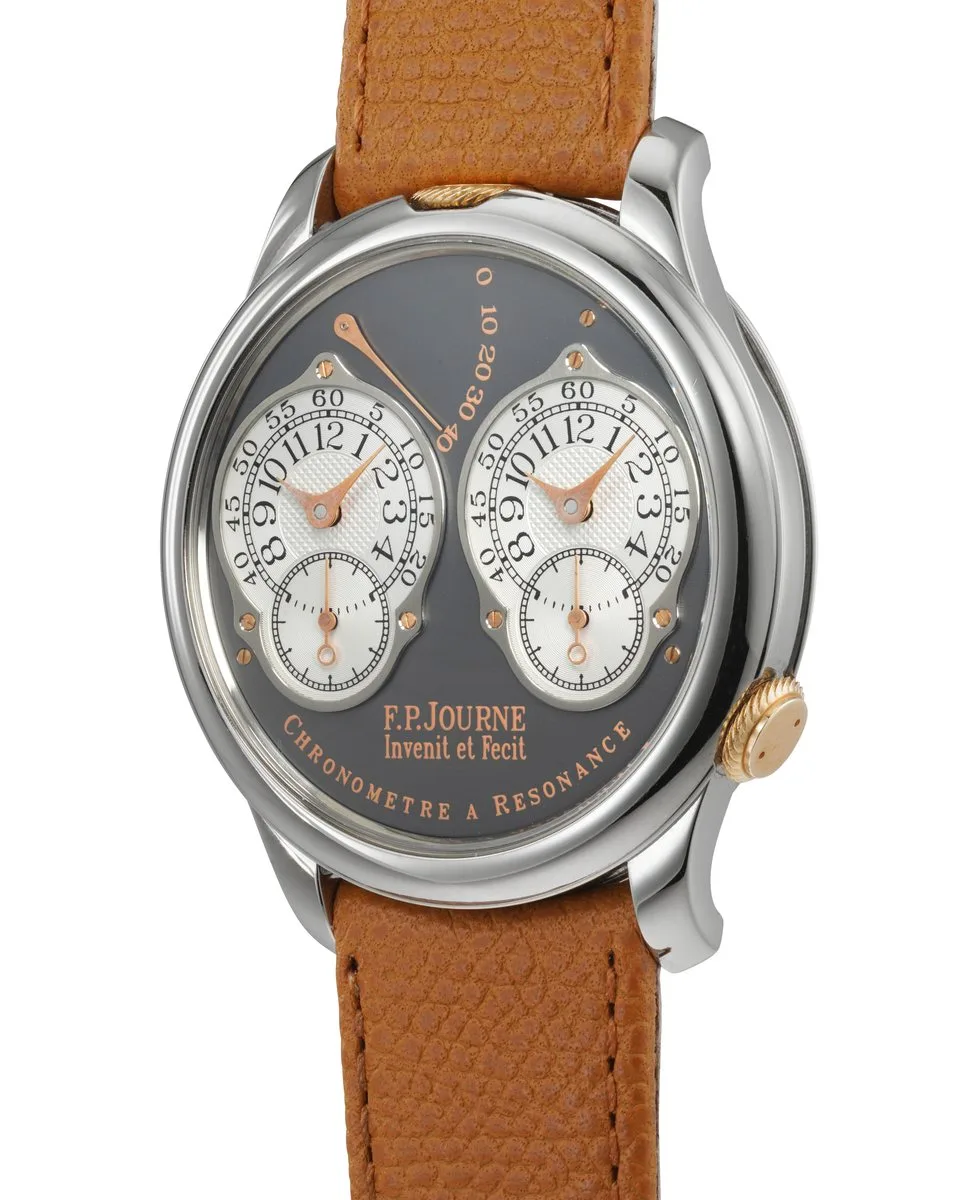 F.P. Journe Chronomètre à Résonance Tokyo Boutique edition in titanium with ruthenium dial, 2007