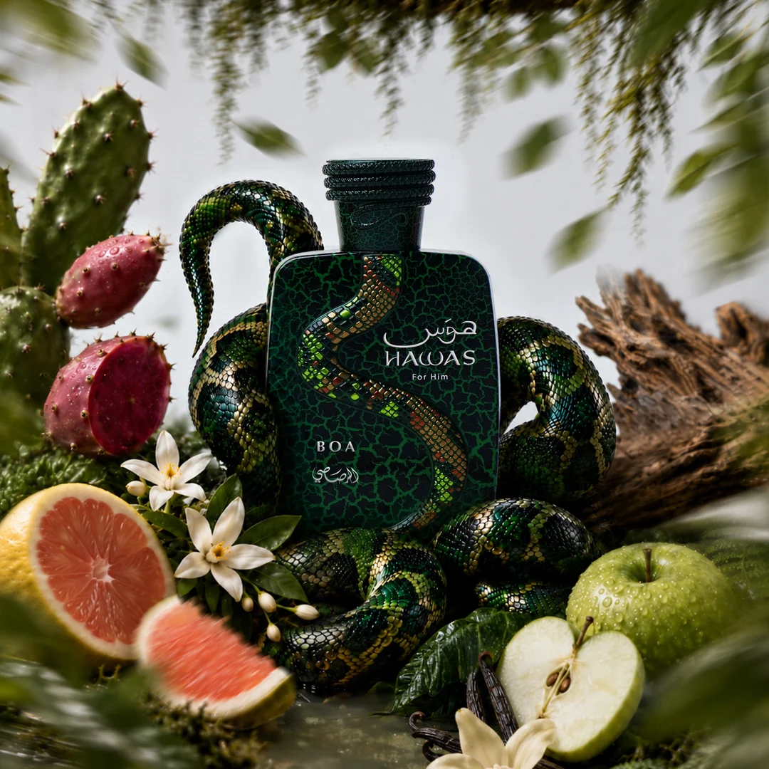 Rasasi Hawas Boa limited edition fragrance