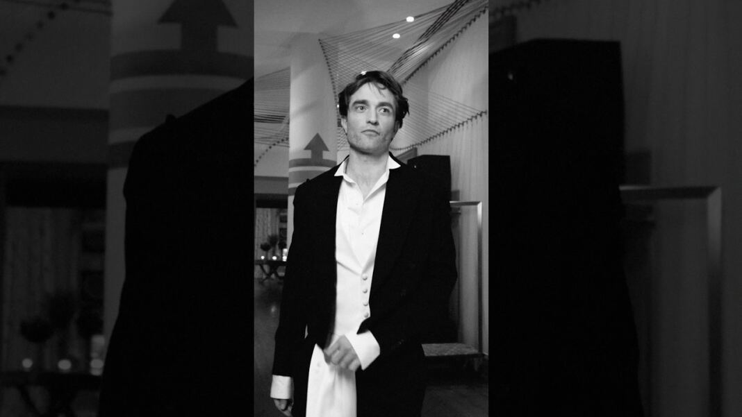 Robert Pattinson Showcases Dior Watch at "Die My Love" Red Carpet