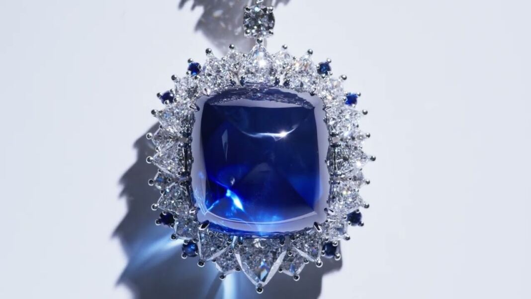 Sapphire Splendor In Harry Winston Royal Blue Timepieces