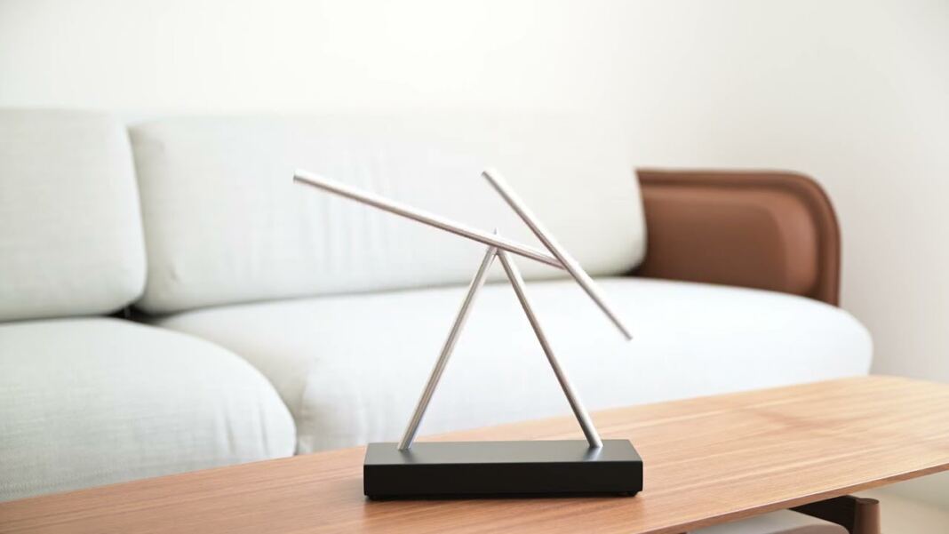 Swinging Sticks Kinetic Sculpture Fuses Art And Horology
