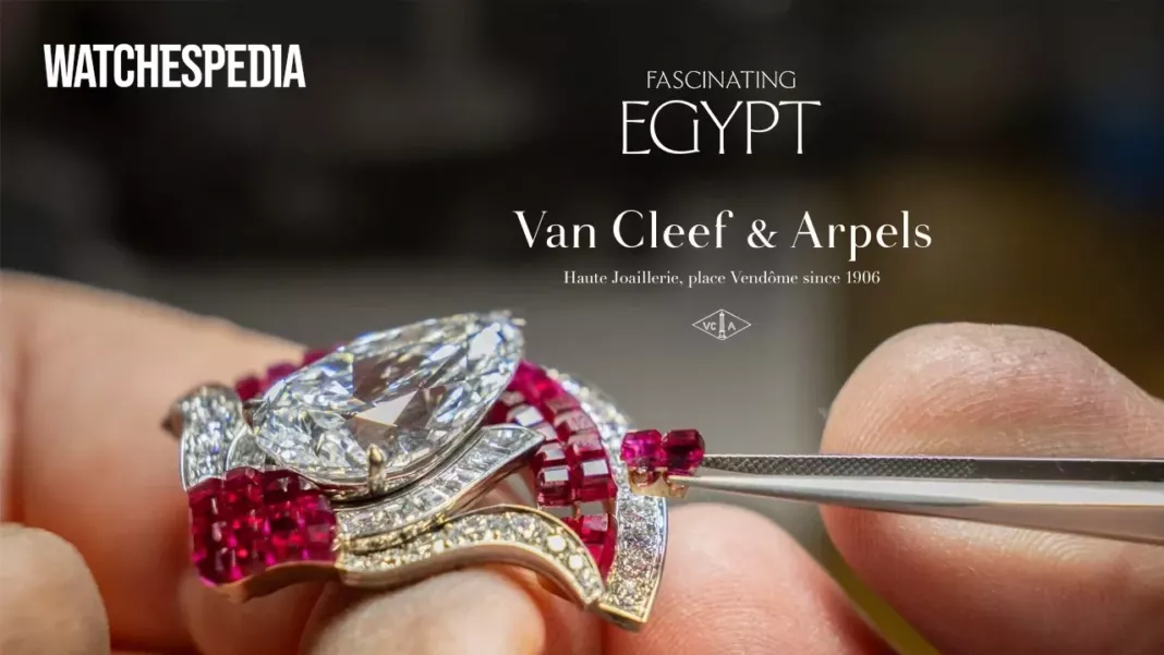 VAN CLEEF & ARPELS - Van Cleef & Arpels' Fascinating Egypt High Jewelry collection | Blooming precious stones 🪷