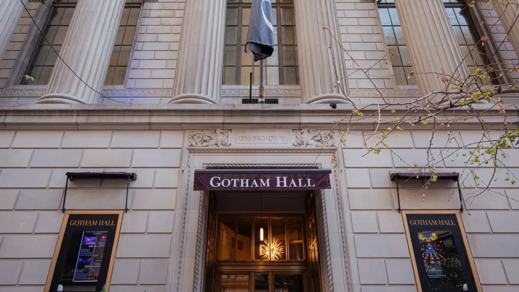 Gotham Hall at 1356 Broadway, New York, venue of WatchTime New York Gotham Hall at 1356 Broadway, New York, venue of WatchTime New York