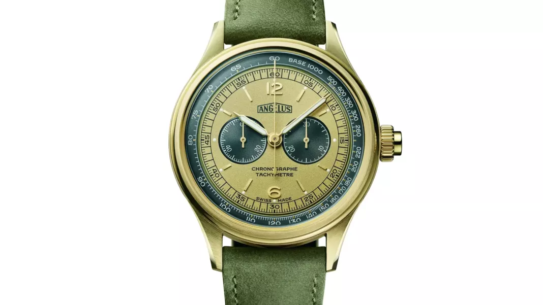 Angelus Chronographe Tachymètre: Three Limited Editions at 37 mm