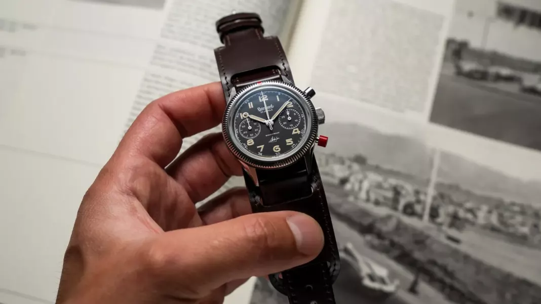 WORDPRESS-001-6 Hanhart 417 ES Steve McQueen Limited Edition No. 1: 300 Pieces