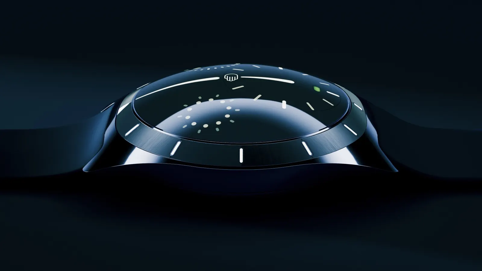 Ressence TYPE 10 oil-filled watch with ROCS 10 display and titanium case