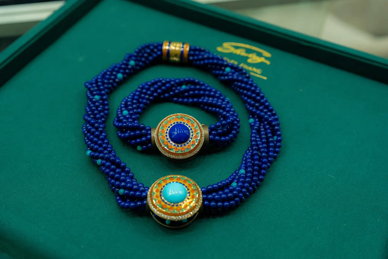 Jewels of the World Fine Jewellery show interior Mandarin Oriental Al Faisaliah