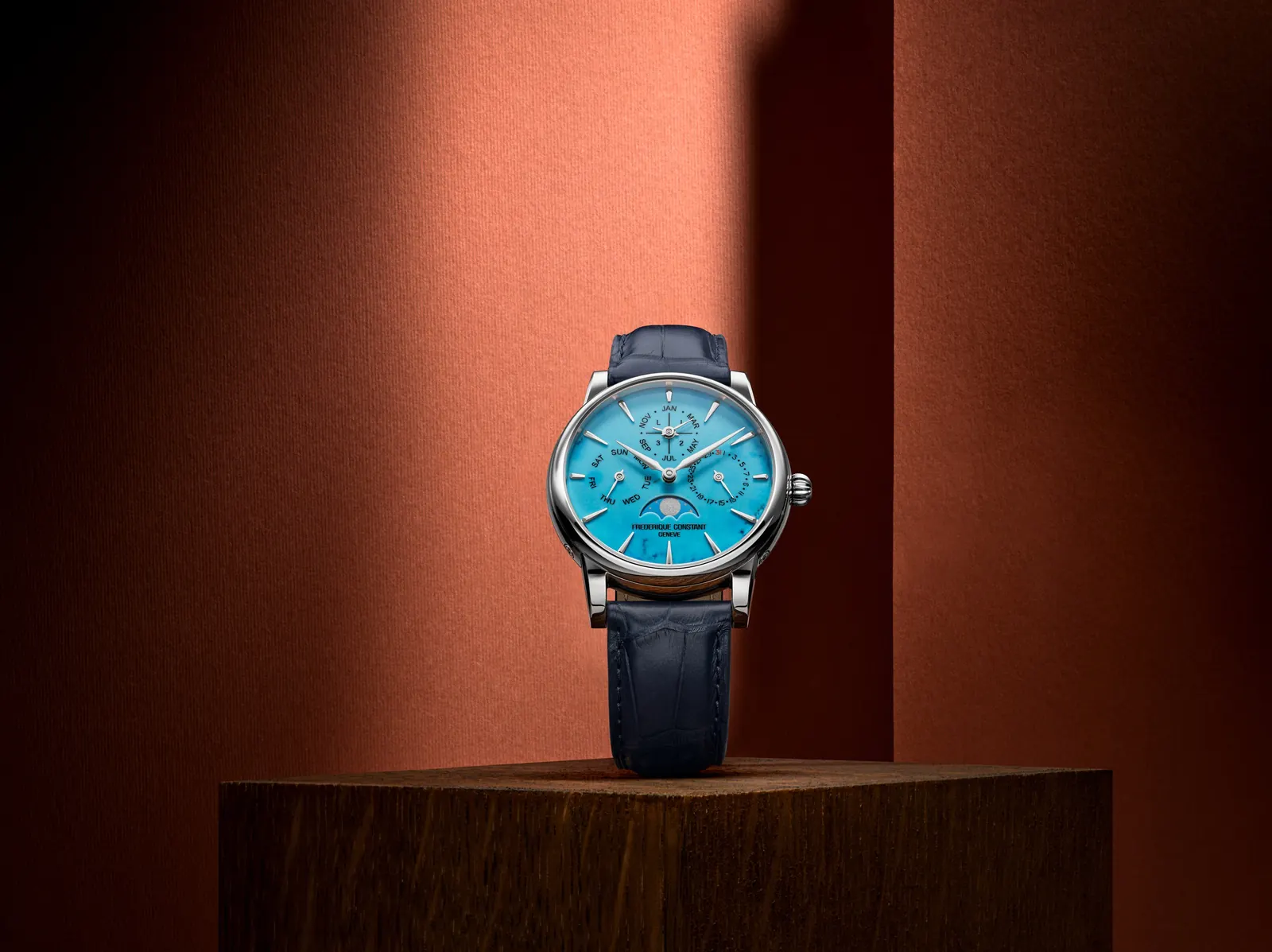 Frederique Constant Classic Tourbillon Manufacture with heliotrope dial and FC-980 calibre