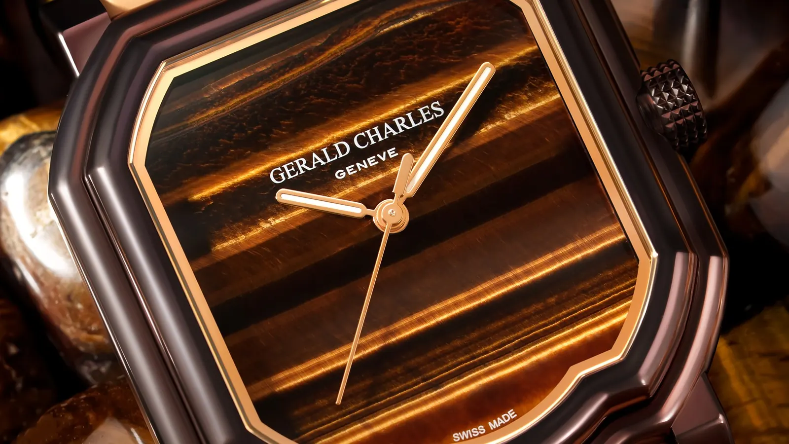 Calibre GCA2000 movement with Côtes de Genève and perlage decoration