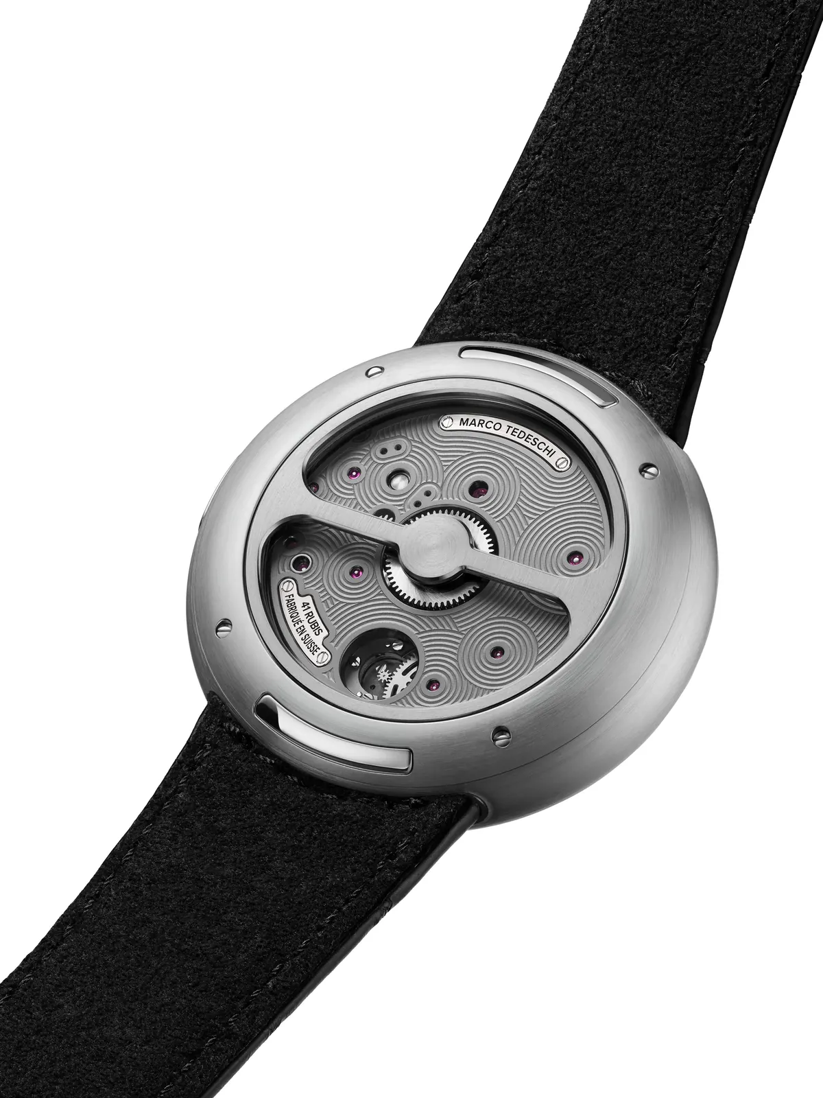 Marco Tedeschi MT1 seven-day power reserve tourbillon at 6 o'clock