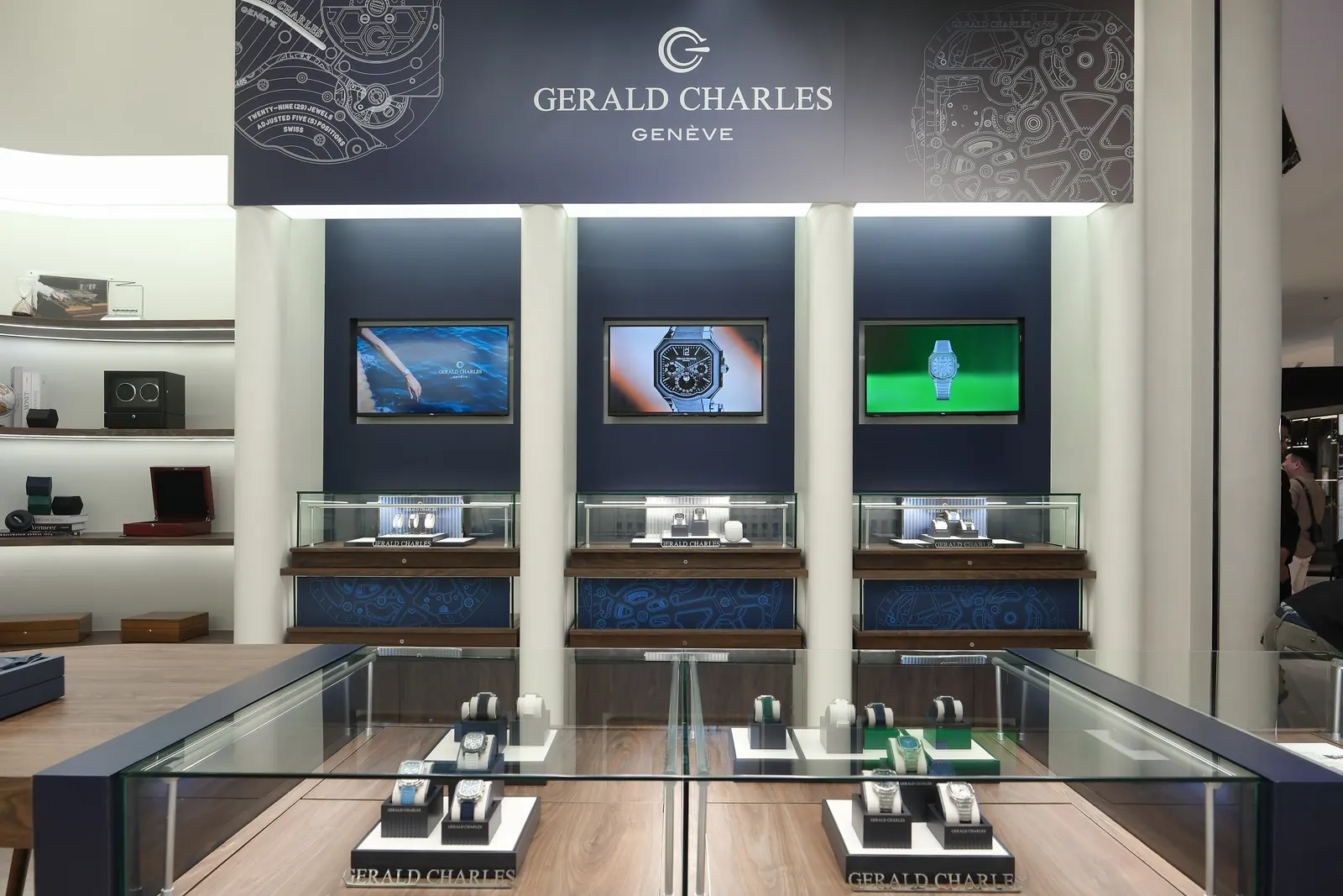 GMT Watch Maison partnership display with Gerald Charles at Bangkok Watch Week 2026