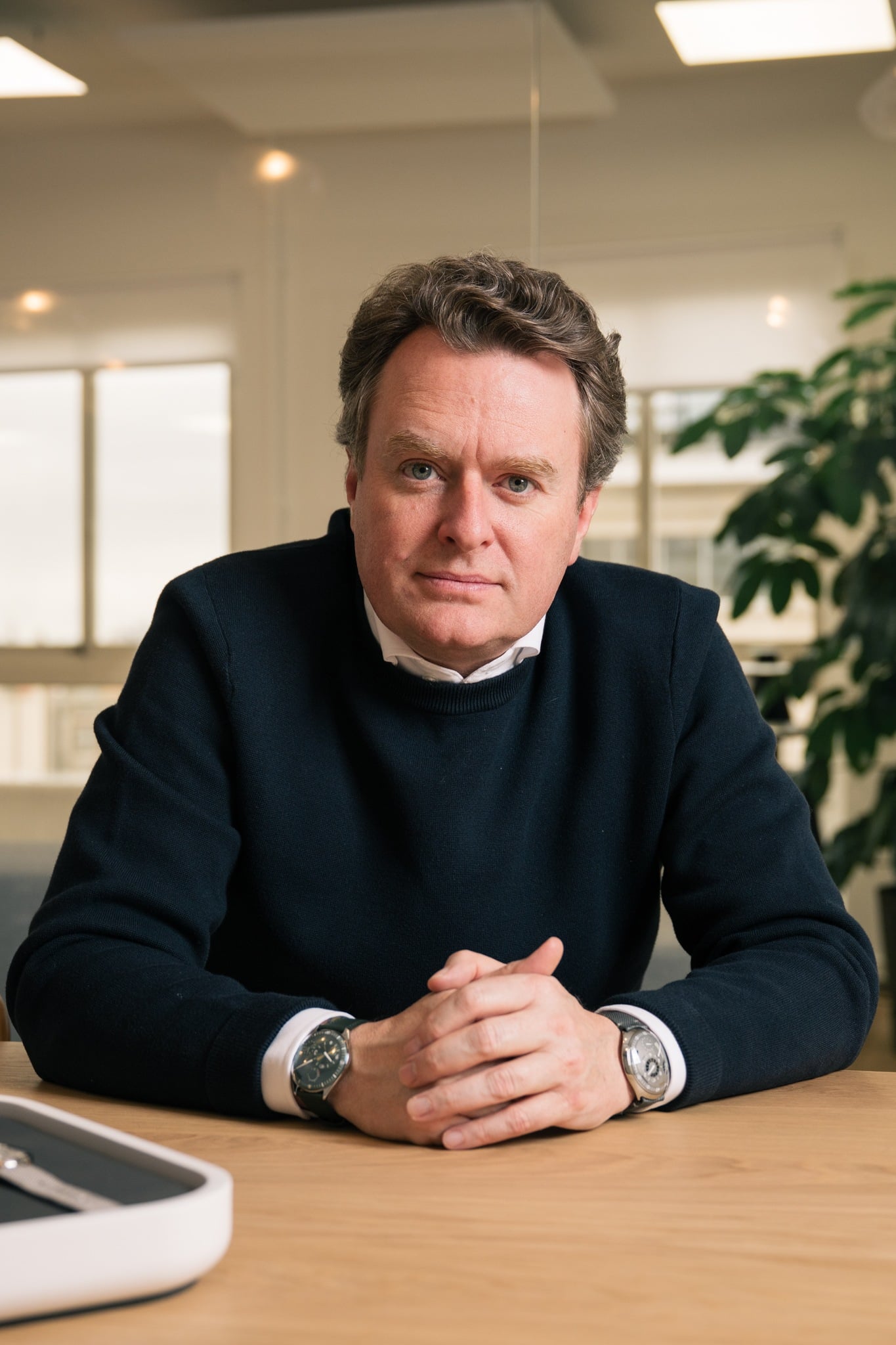 Benoît Mintiens, founder and CEO of Ressence, in Antwerp